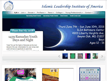 Tablet Screenshot of islamicleadership.org